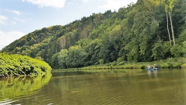 Unterwegs im Lahntal mit dem Kanu