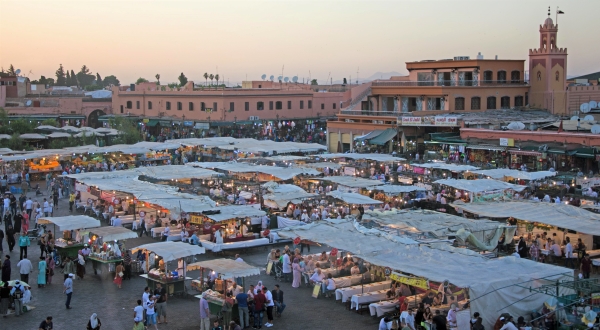 Souk in Marokko