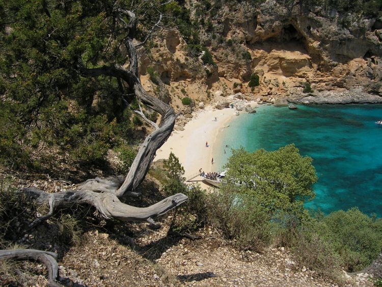 Bucht von oben - Sardinien