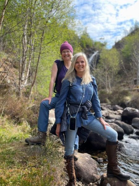 Newtonmore Susanne und Christiane